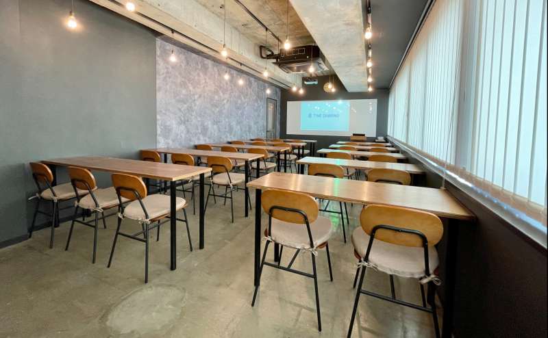 【オシャレな内装が会議室っぽくない会議室!】 - TIME SHARING 田町赤羽橋 8Bの写真