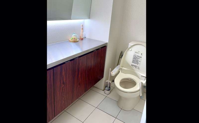 トイレもゆったり綺麗です。