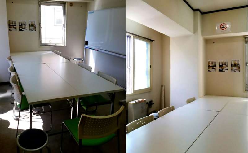 室内禁煙の明るいお部屋です