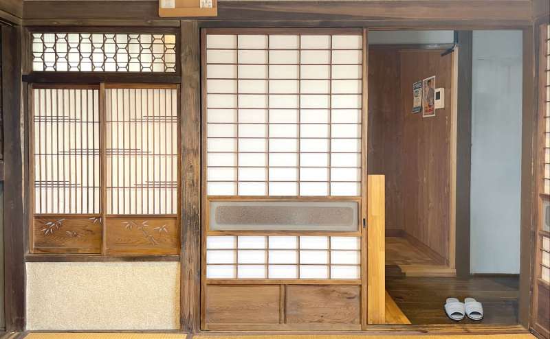 建具も古いですが、趣があります。