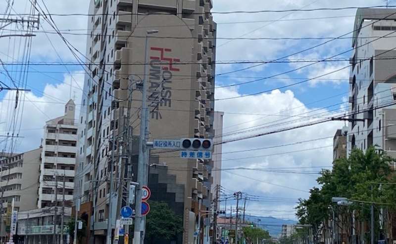 スペースのある建物。ハウスユマニテα館。