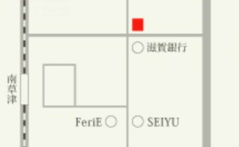 JR南草津駅から徒歩３分です