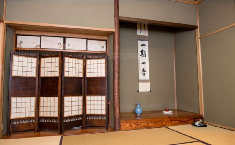 大広間の床の間です　屏風も置いてるため自由に仕切ることができます