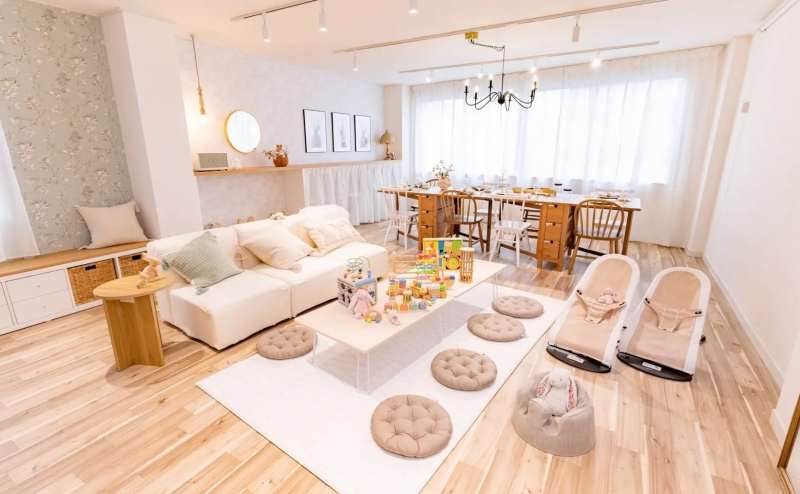 7路線徒歩圏内🎉大通り沿い50㎡🏠7路線最寄徒歩5分✨自然光🌸ママ会🍼ベビーカー置き場・オムツ台有👶韓国スタジオ風