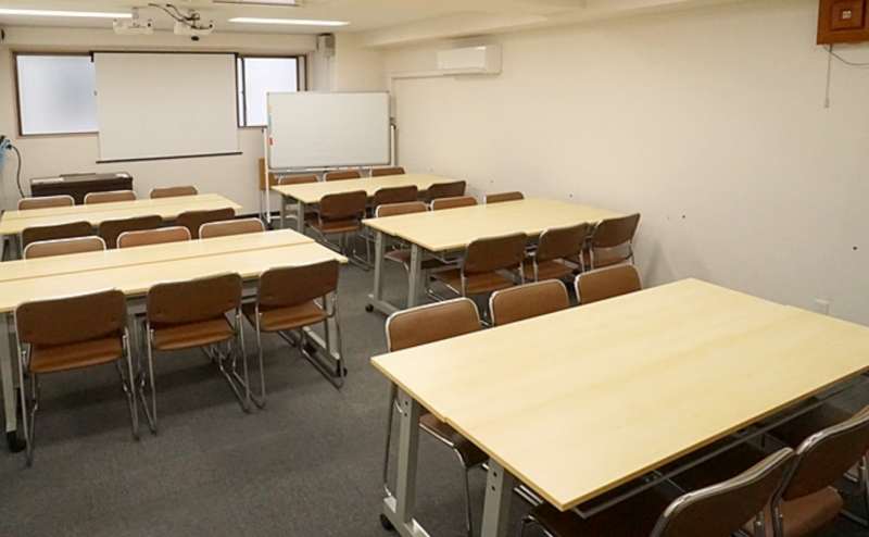 グループワークや勉強会、研修会にぴったりのレイアウト例です