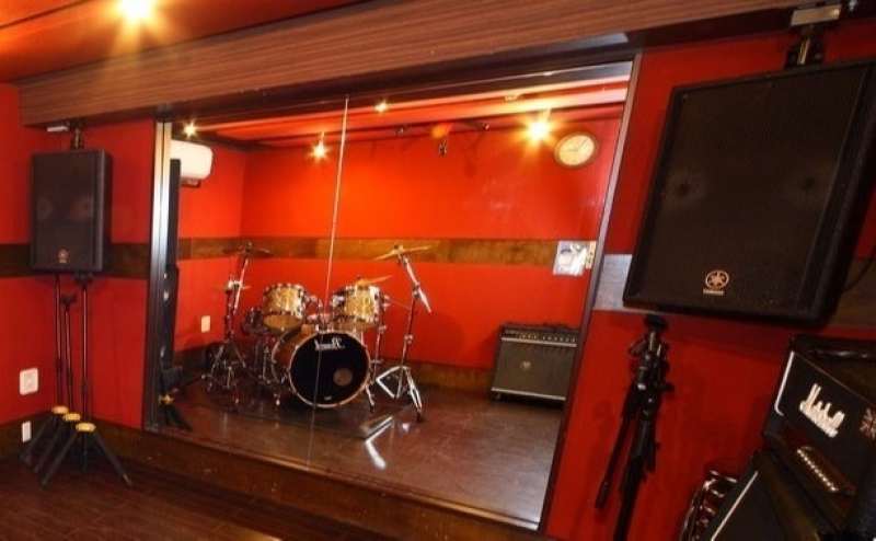音響スピーカーが常設