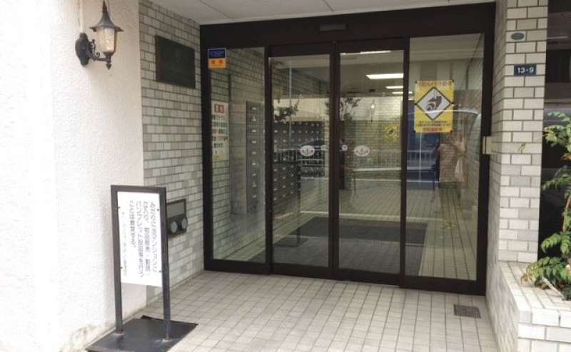 チサンマンション第３名古屋の出入り口です