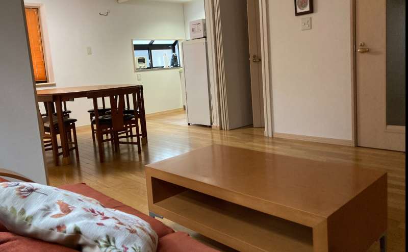 2階　キッチン付き、リビングダイニングのお部屋