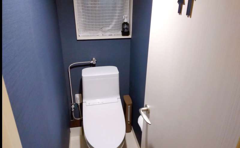 男女共用トイレです。