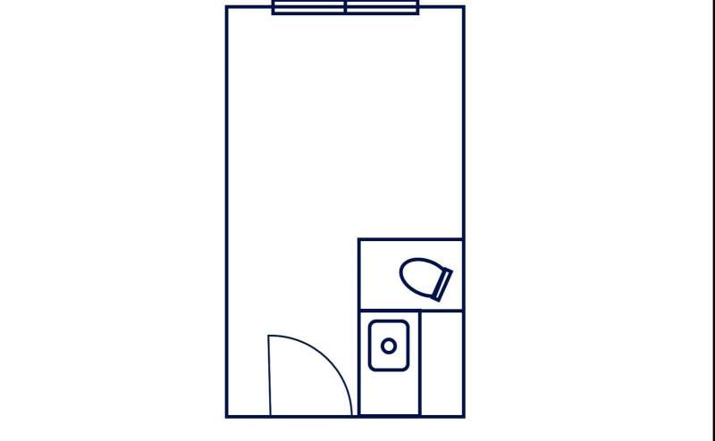 間取り図。レイアウト変更自由です