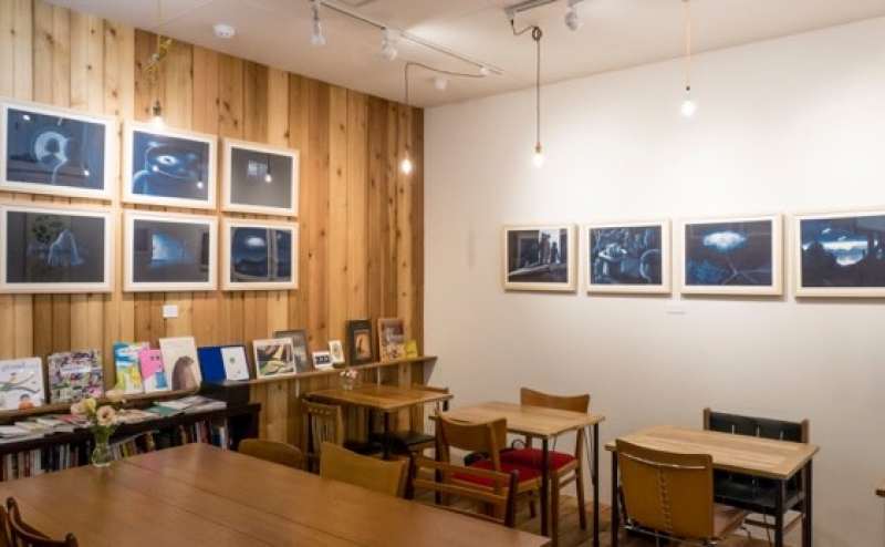 展示の様子。
