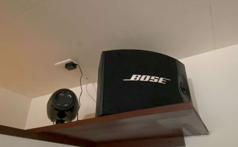 高音質のBOSEスピーカー。